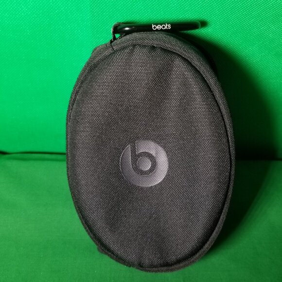 BEATS by DRE STUDIO Headphone Series Soft Case ONLY Canvas Travel Carabiner Hook - Picture 1 of 6